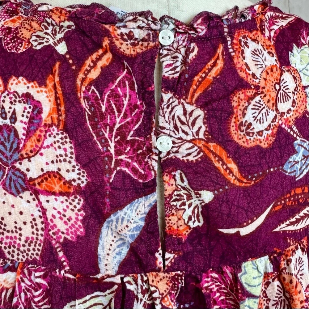 Old Navy | Floral Peasant Blouse – Size M - Picture 11 of 14
